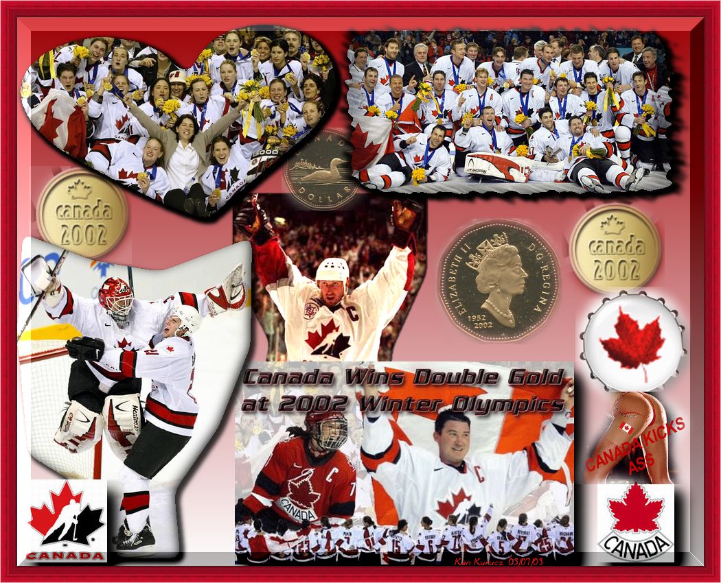 Double Gold Collage
